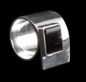 Anel Onix Quadrado