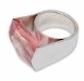 Anel Quartzo Rosa VV